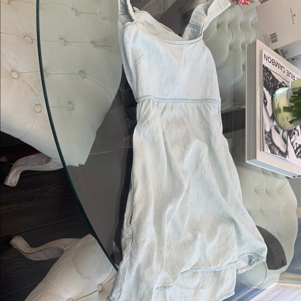 Show Me Your MuMu Light Blue Mini Dress